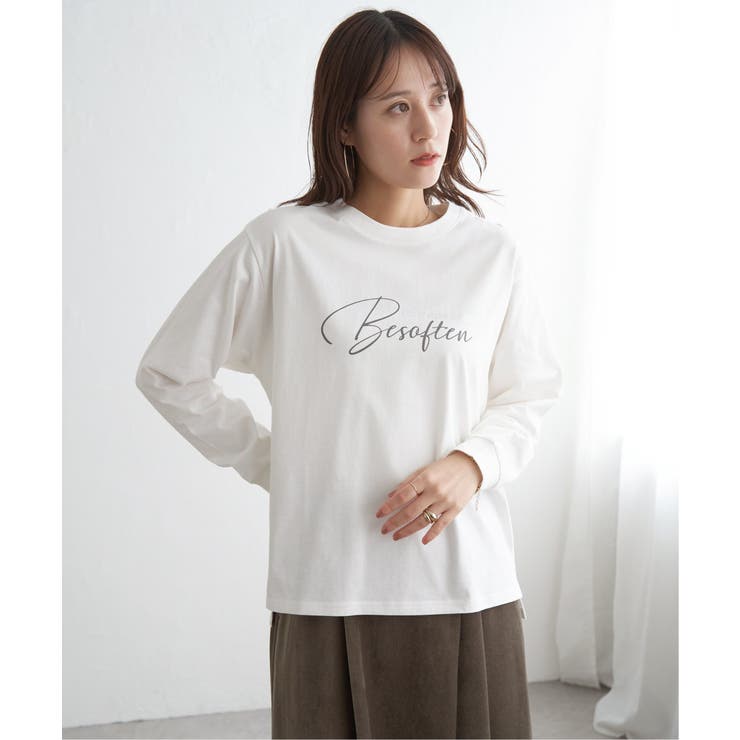 ロゴフォトプリントスウェットTシャツ | ikka  | 詳細画像12 