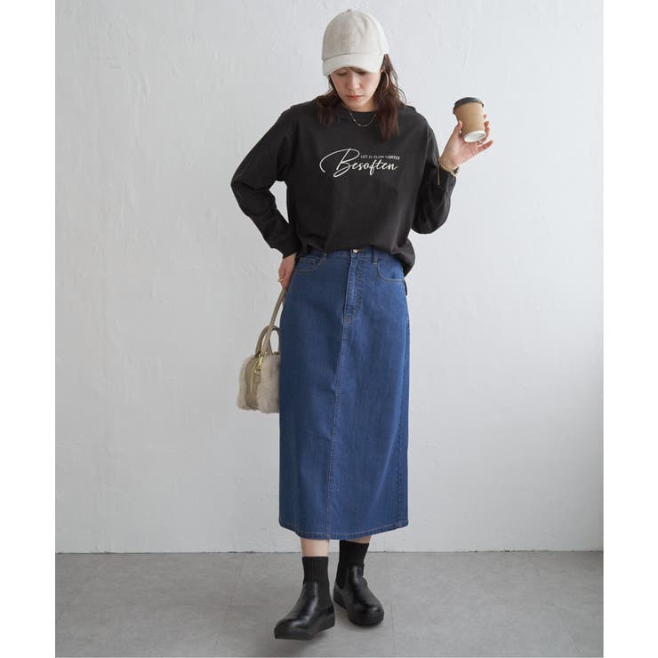 ロゴフォトプリントスウェットTシャツ | ikka  | 詳細画像23 