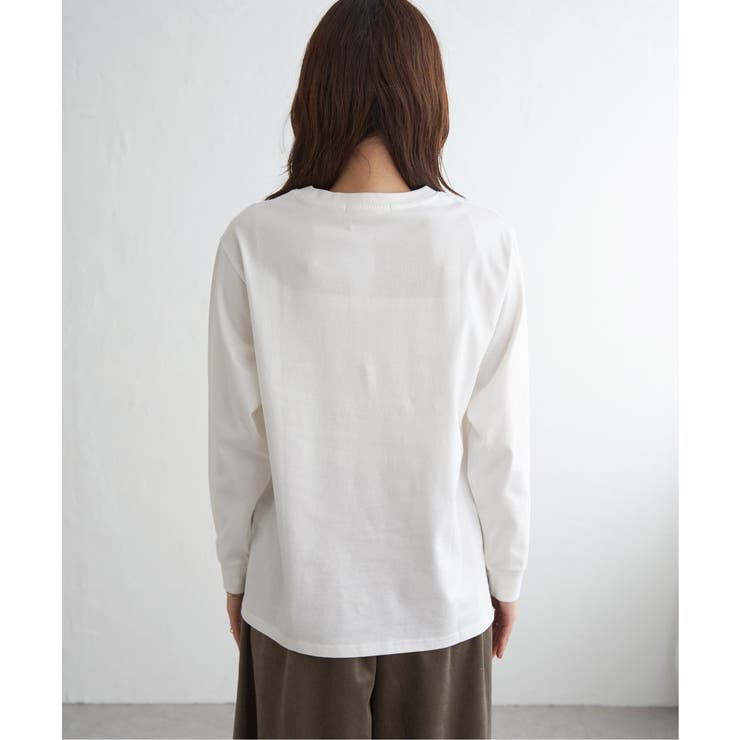 ロゴフォトプリントスウェットTシャツ | ikka  | 詳細画像29 