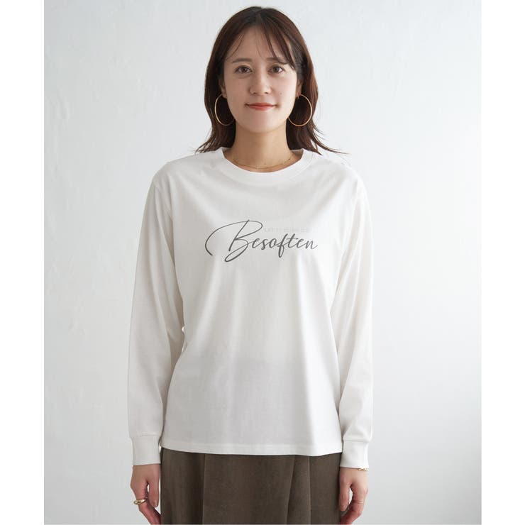 ロゴフォトプリントスウェットTシャツ | ikka  | 詳細画像30 