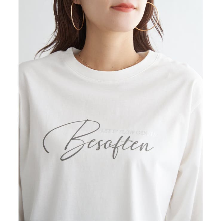 ロゴフォトプリントスウェットTシャツ | ikka  | 詳細画像31 