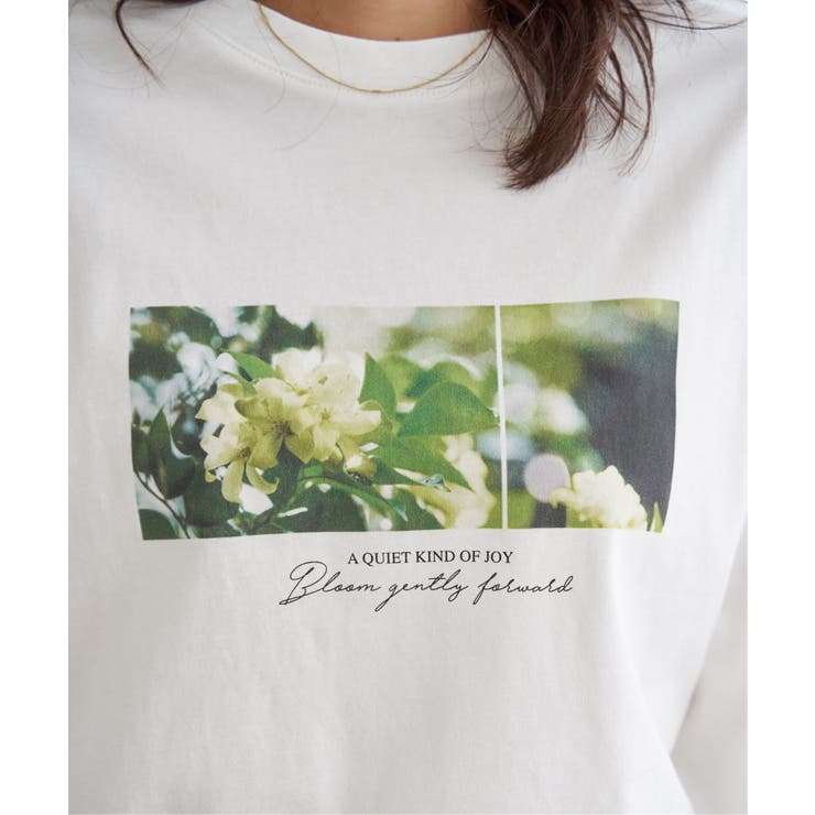 ロゴフォトプリントスウェットTシャツ | ikka  | 詳細画像37 