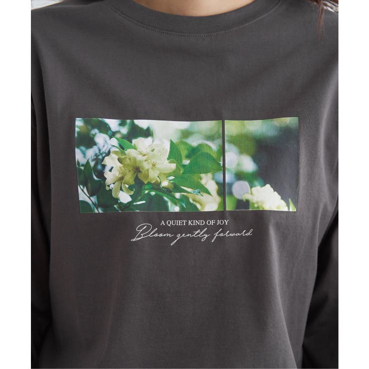 ロゴフォトプリントスウェットTシャツ | ikka  | 詳細画像39 