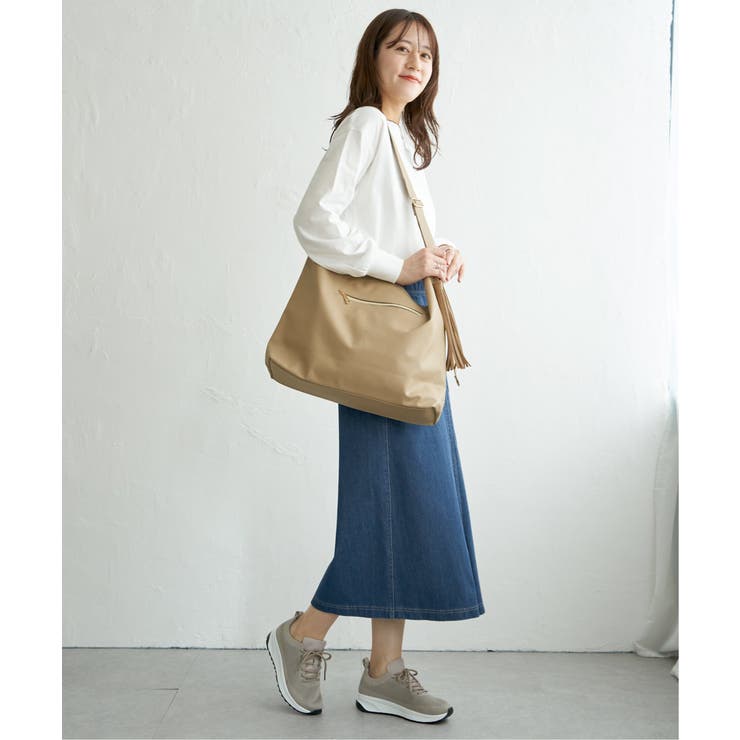 コットンUVケア裾ラウンドロンT | ikka  | 詳細画像10 