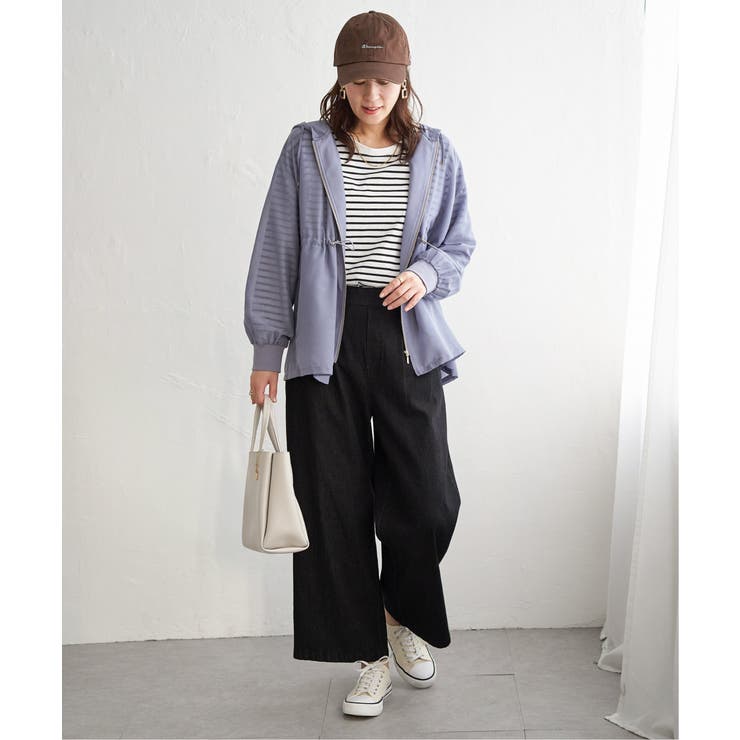 コットンUVケア裾ラウンドロンT | ikka  | 詳細画像27 