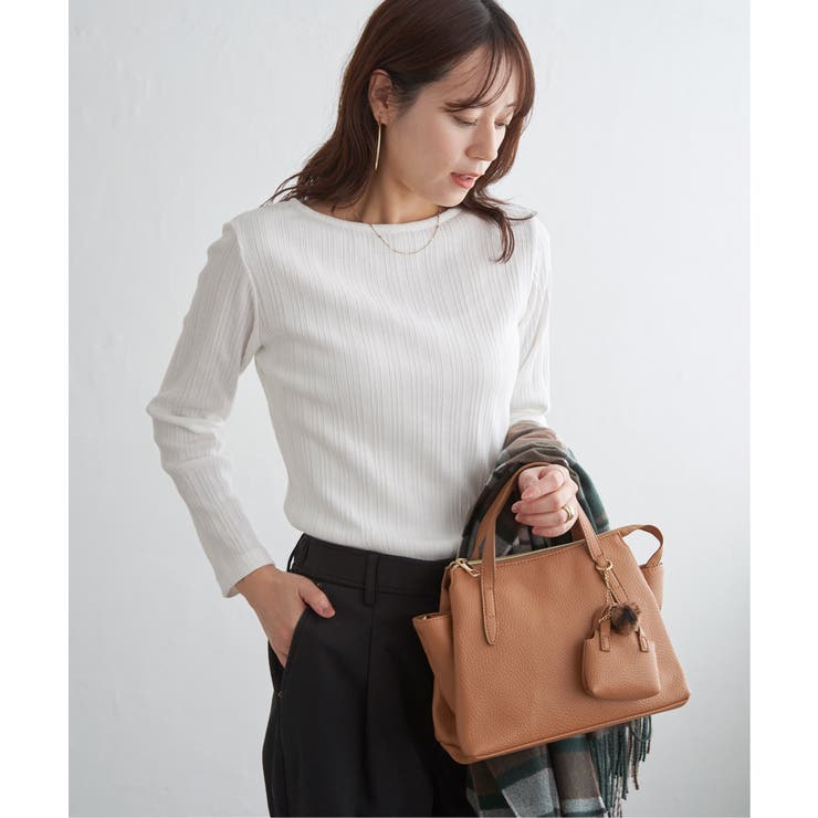 ストライプジャガードプルオーバー | ikka  | 詳細画像21 