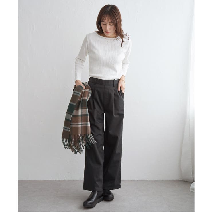 ストライプジャガードプルオーバー | ikka  | 詳細画像22 