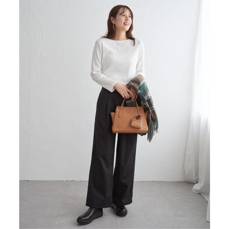 ストライプジャガードプルオーバー | ikka  | 詳細画像23 