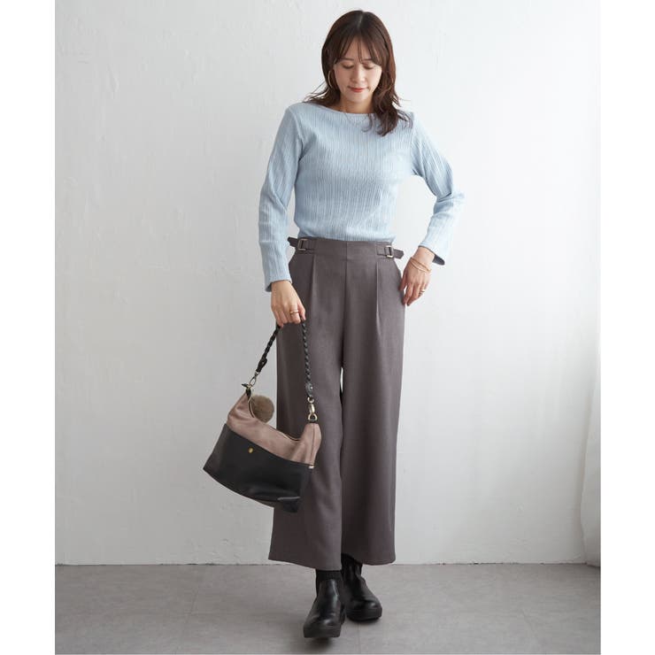 ストライプジャガードプルオーバー | ikka  | 詳細画像25 