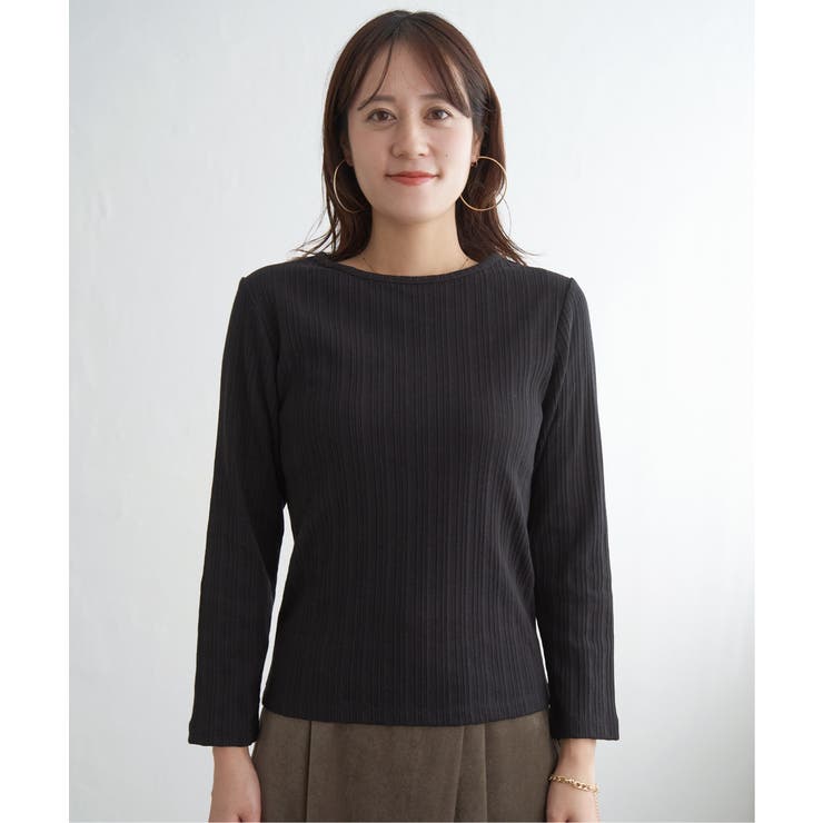 ストライプジャガードプルオーバー | ikka  | 詳細画像32 