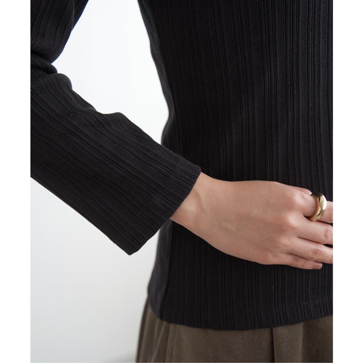 ストライプジャガードプルオーバー | ikka  | 詳細画像34 