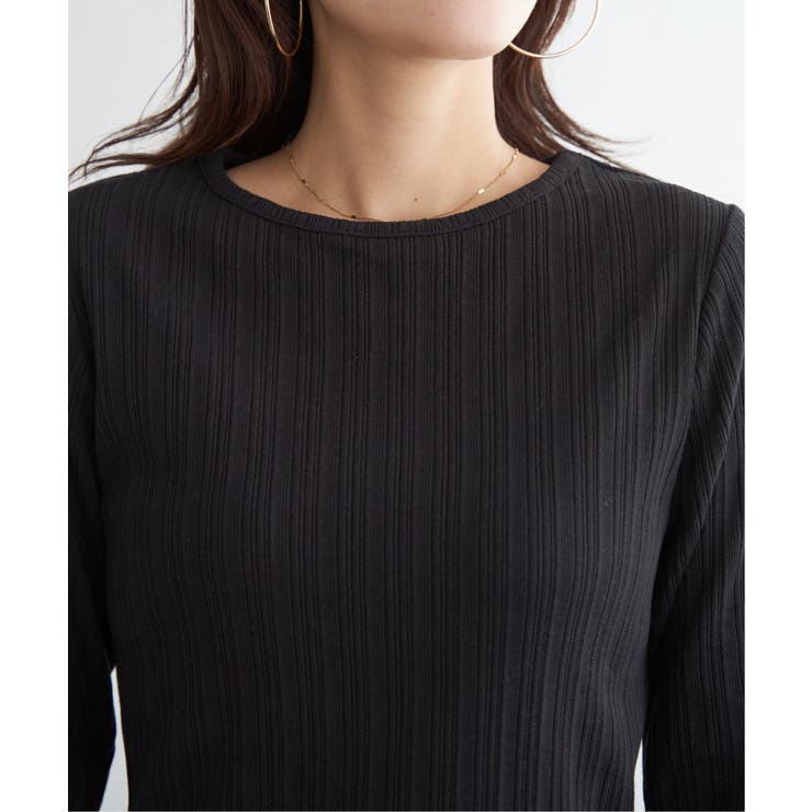 ストライプジャガードプルオーバー | ikka  | 詳細画像35 