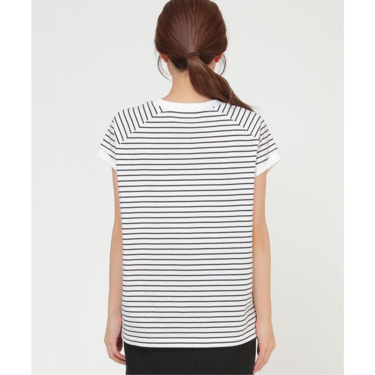 tシャツ フレンチスリーブコンビTシャツ レディース Amazon | [コカ] フレンチスリーブロゴプリントTシャツ 全8色