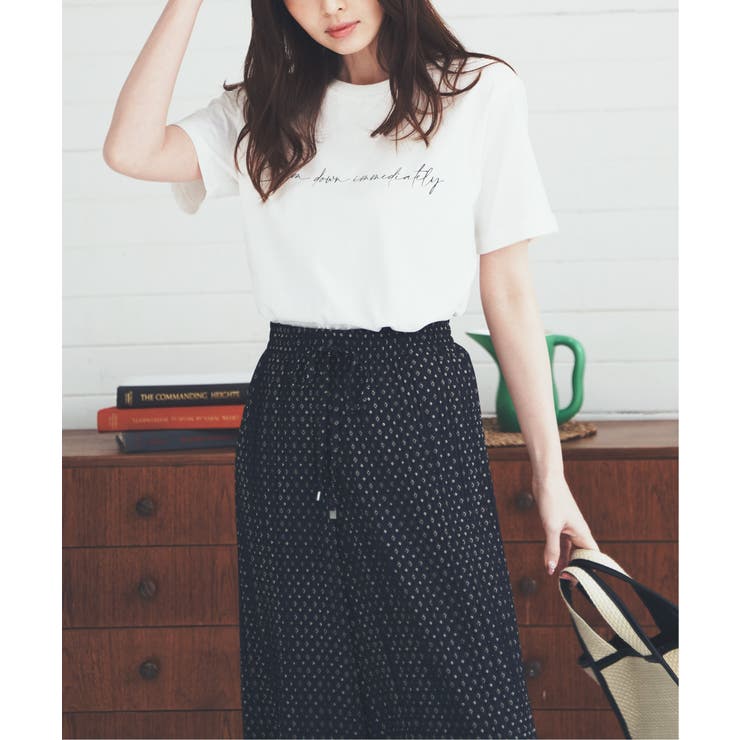 【雑誌 InRed(宝島社) 5月号掲載】フォトロゴ半袖プリントT | ikka  | 詳細画像30