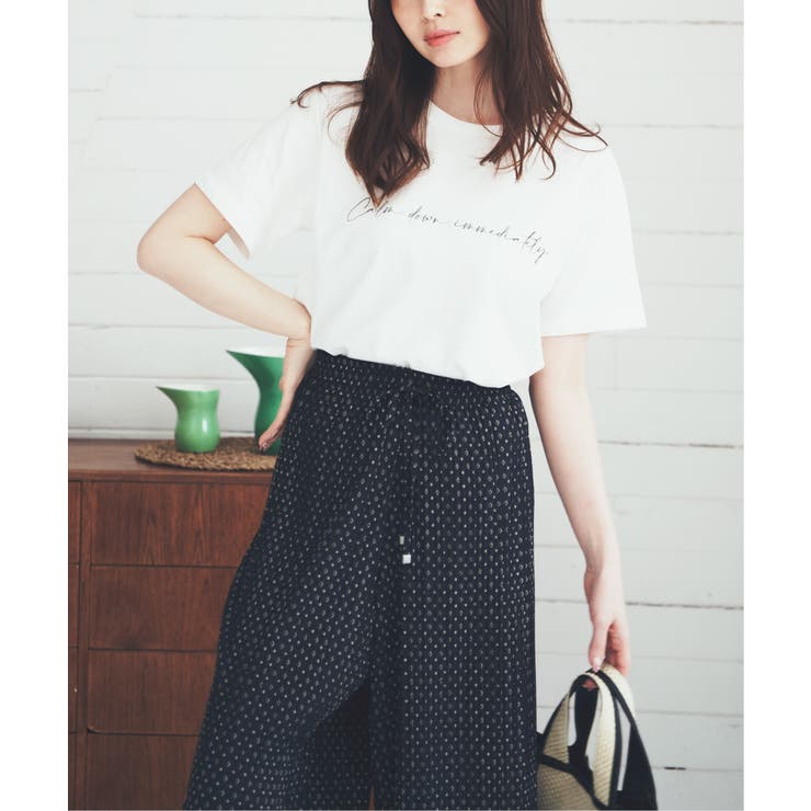 【雑誌 InRed(宝島社) 5月号掲載】フォトロゴ半袖プリントT | ikka  | 詳細画像31