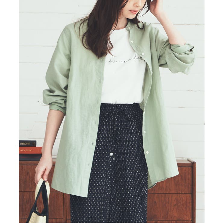 【雑誌 InRed(宝島社) 5月号掲載】フォトロゴ半袖プリントT | ikka  | 詳細画像32