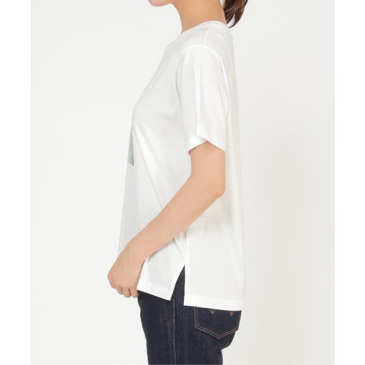 【雑誌 InRed(宝島社) 5月号掲載】フォトロゴ半袖プリントT | ikka  | 詳細画像2