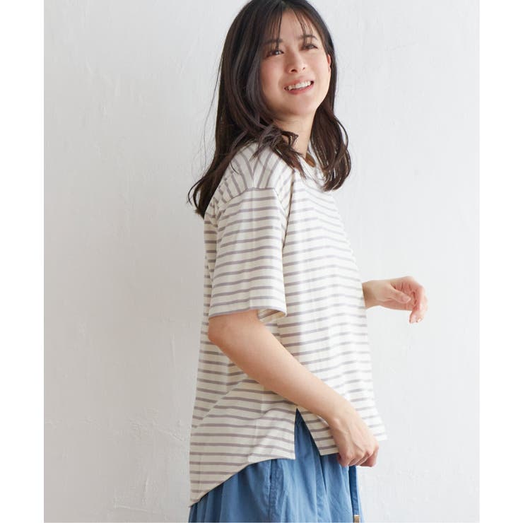 コットンUSA半袖Tシャツ | ikka  | 詳細画像18 
