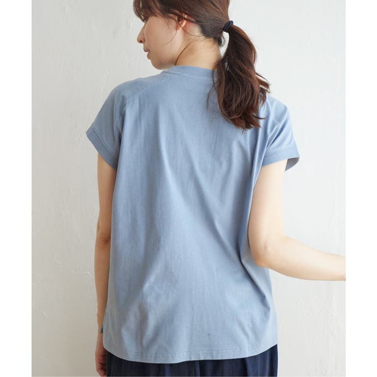 コットンUSAフレンチTシャツ | ikka  | 詳細画像26 