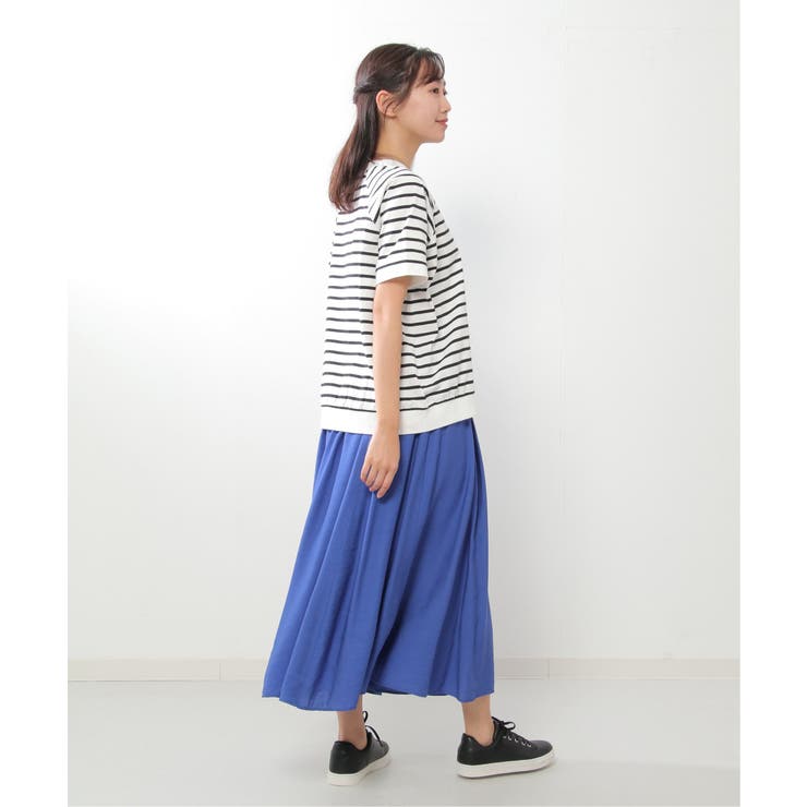 Healthknit Product リブ半袖Tシャツ | ikka  | 詳細画像6 