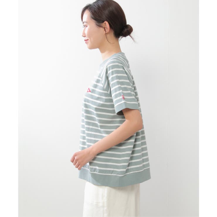 Healthknit Product リブ半袖Tシャツ | ikka  | 詳細画像8 