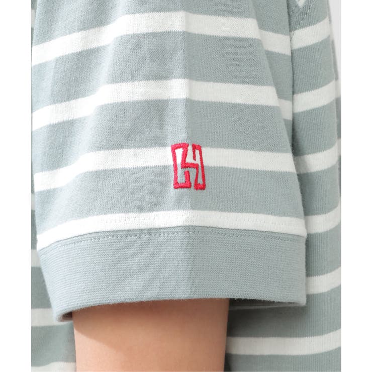 Healthknit Product リブ半袖Tシャツ | ikka  | 詳細画像14 