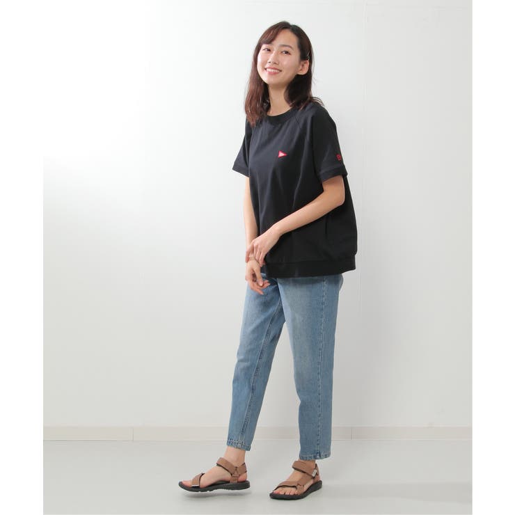 Healthknit Product リブ半袖Tシャツ | ikka  | 詳細画像5 