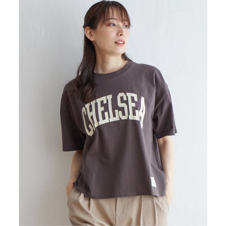 RUSSELL ATHLETIC ラッセルアスレチック ロゴプリントTシャツ[品番