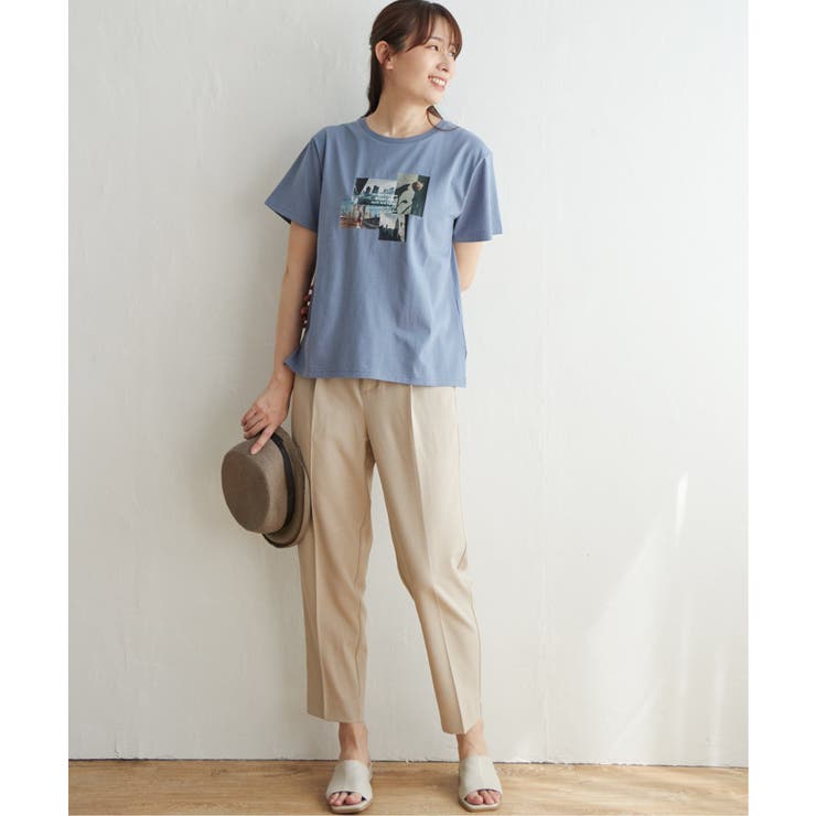ロゴフォトプリントTシャツ | ikka  | 詳細画像26 
