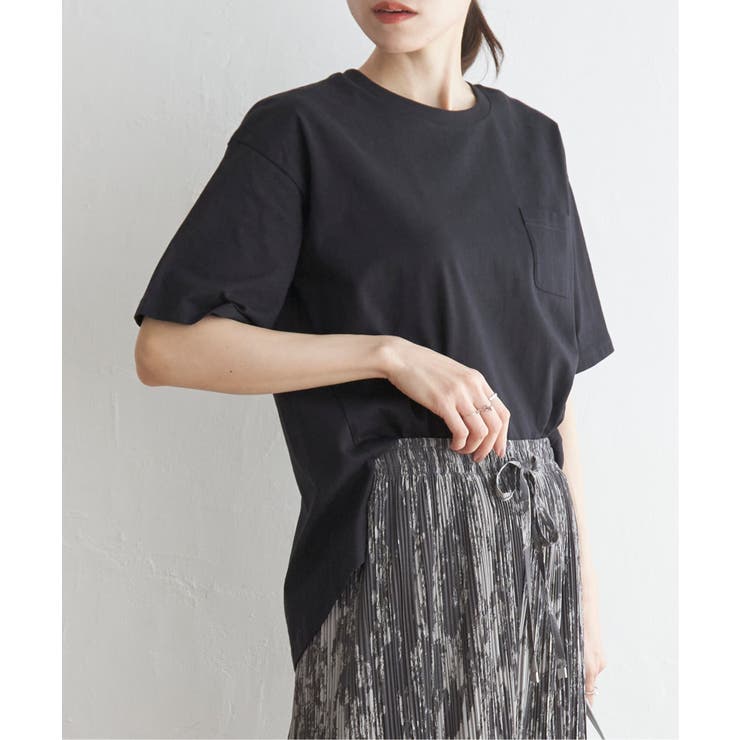 コットンUSA半袖Tシャツ | ikka  | 詳細画像3 