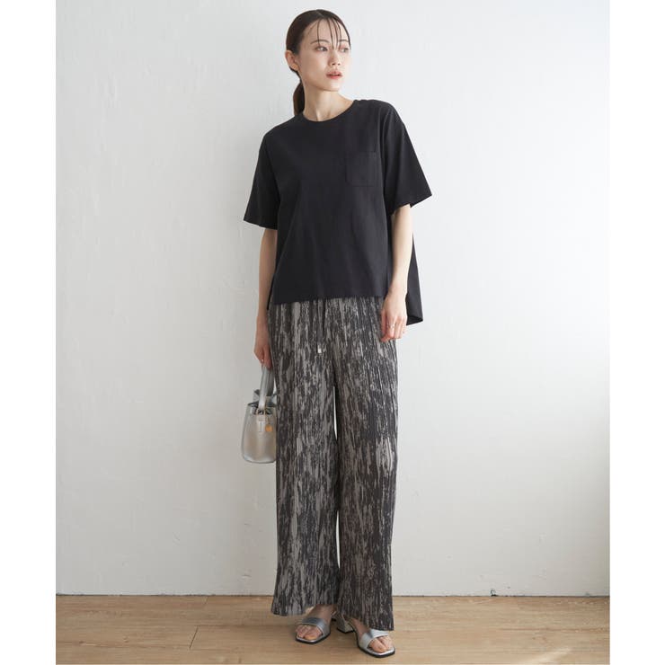 コットンUSA半袖Tシャツ | ikka  | 詳細画像5 