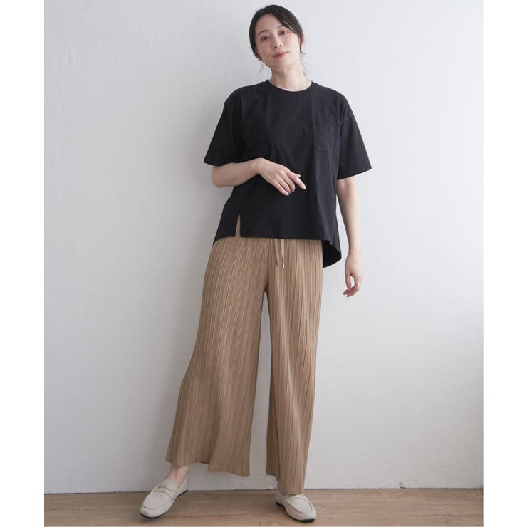 コットンUSA半袖Tシャツ | ikka  | 詳細画像8 