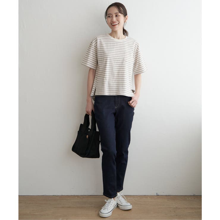 コットンUSA半袖Tシャツ | ikka  | 詳細画像14 
