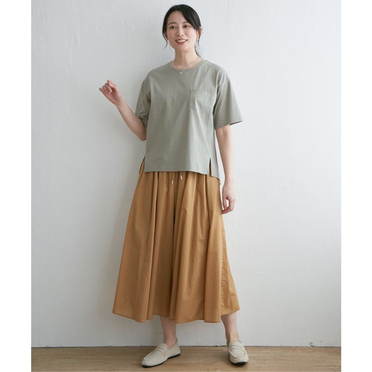 コットンUSA半袖Tシャツ | ikka  | 詳細画像18 