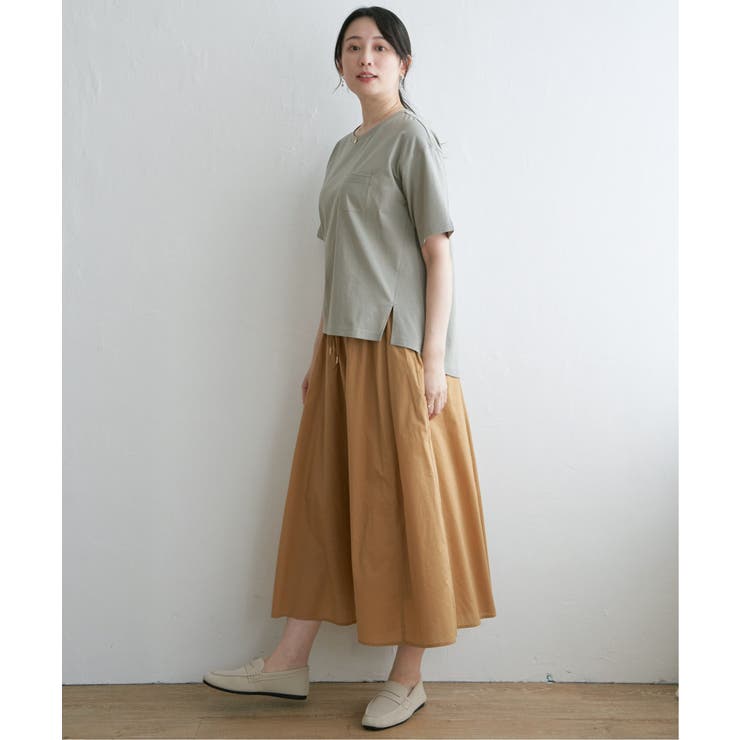 コットンUSA半袖Tシャツ | ikka  | 詳細画像19 