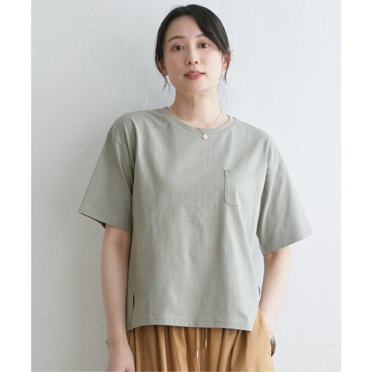 コットンUSA半袖Tシャツ | ikka  | 詳細画像26 