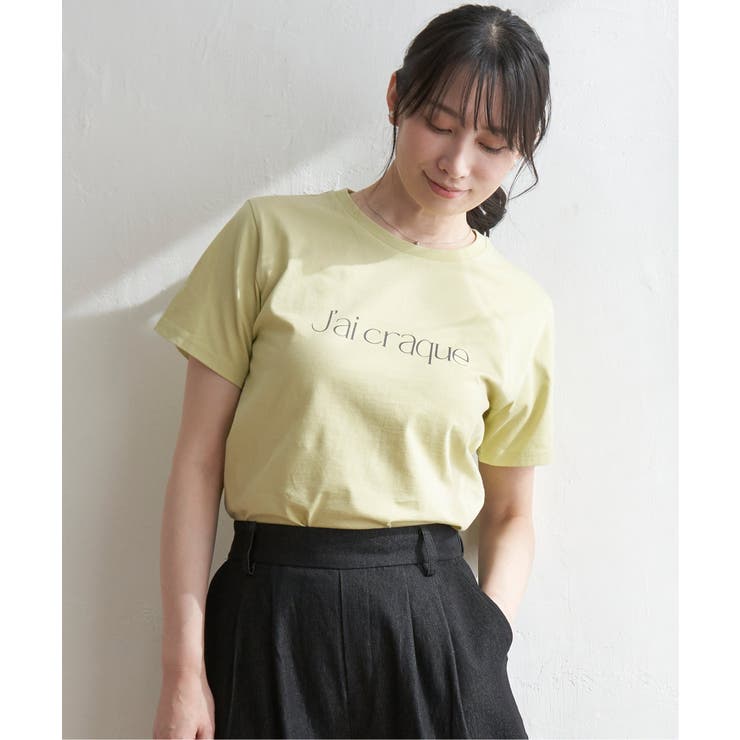 ロゴフォトプリントTシャツ | ikka  | 詳細画像1 
