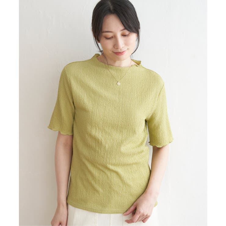 【親子コーデ】襟メロー半袖インナーTシャツ | ikka  | 詳細画像20 