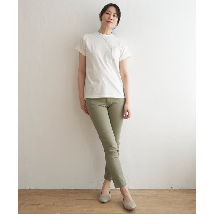 コットンUSAフレンチTシャツ | ikka  | 詳細画像10 