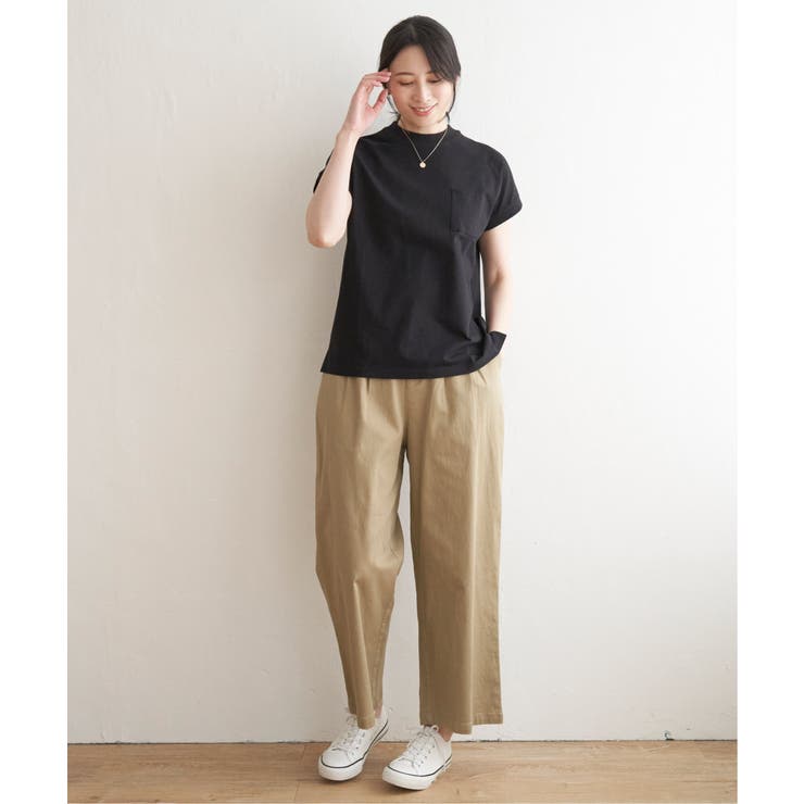 コットンUSAフレンチTシャツ | ikka  | 詳細画像12 