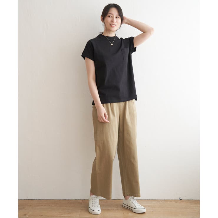 コットンUSAフレンチTシャツ | ikka  | 詳細画像13 