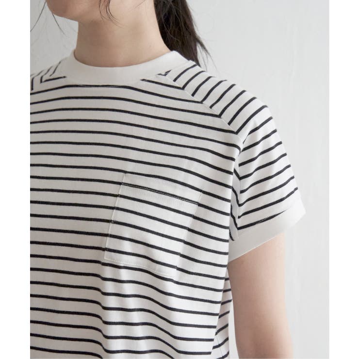 コットンUSAフレンチTシャツ | ikka  | 詳細画像20 