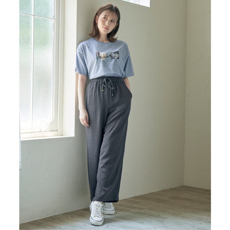 ロゴフォトプリントTシャツ | ikka  | 詳細画像20 