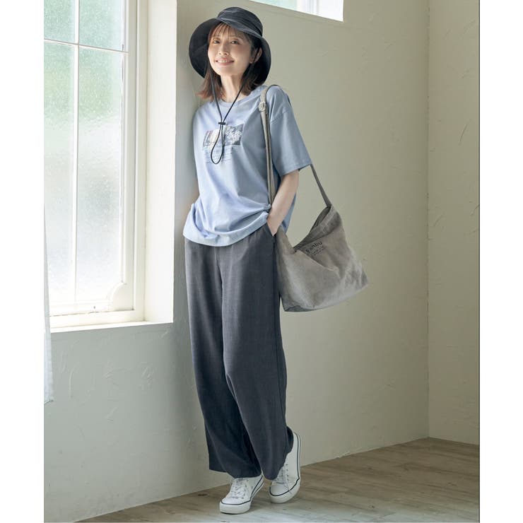 ロゴフォトプリントTシャツ | ikka  | 詳細画像21 