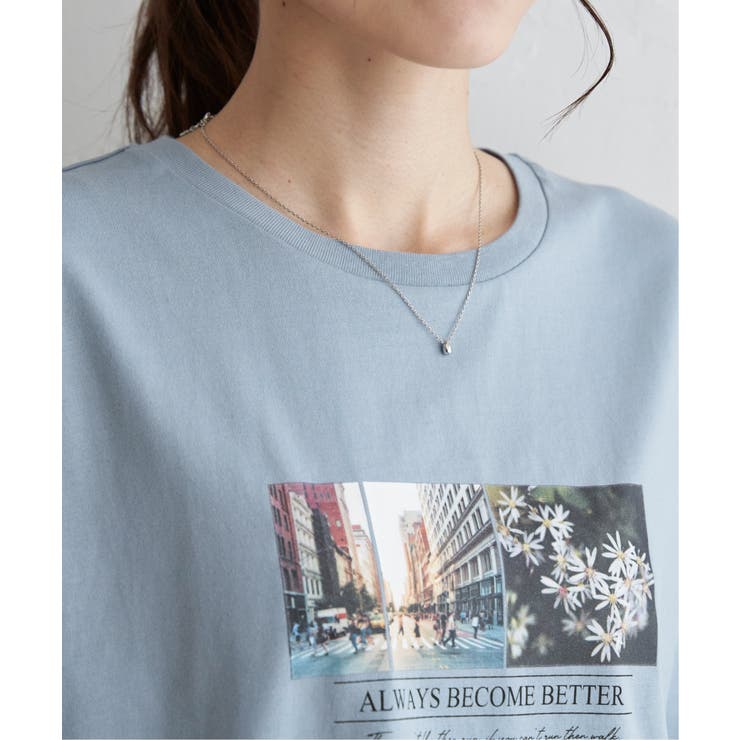 ロゴフォトプリントTシャツ | ikka  | 詳細画像31 