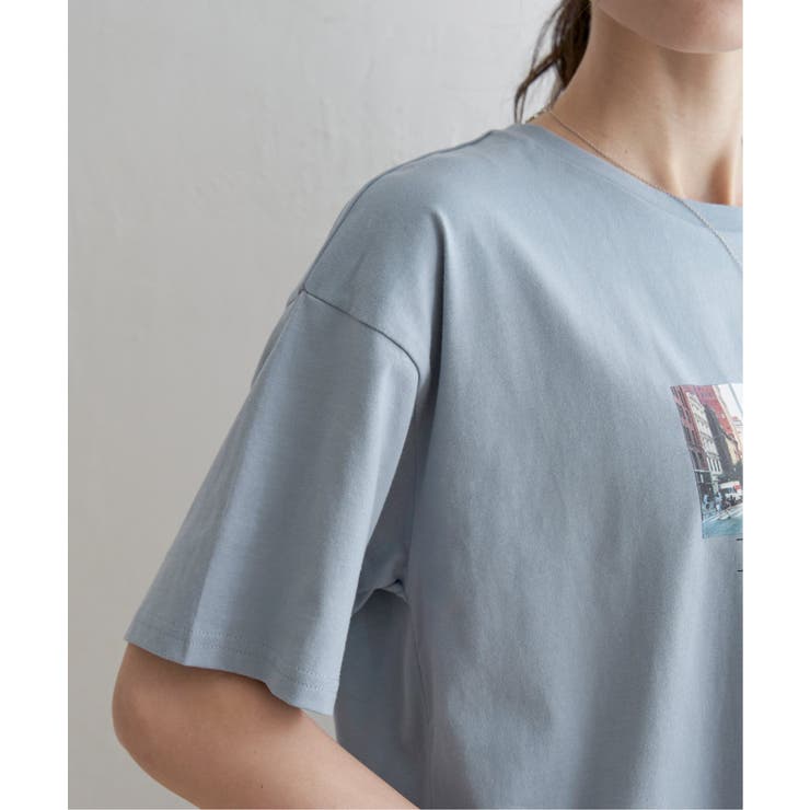 ロゴフォトプリントTシャツ | ikka  | 詳細画像32 