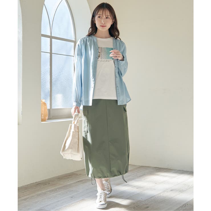 【雑誌InRed5月号掲載】ロゴフォトプリントTシャツ【親子コーデ】 | ikka  | 詳細画像6 