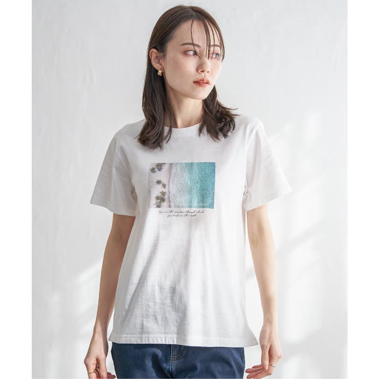 【雑誌InRed5月号掲載】ロゴフォトプリントTシャツ【親子コーデ】 | ikka  | 詳細画像8 