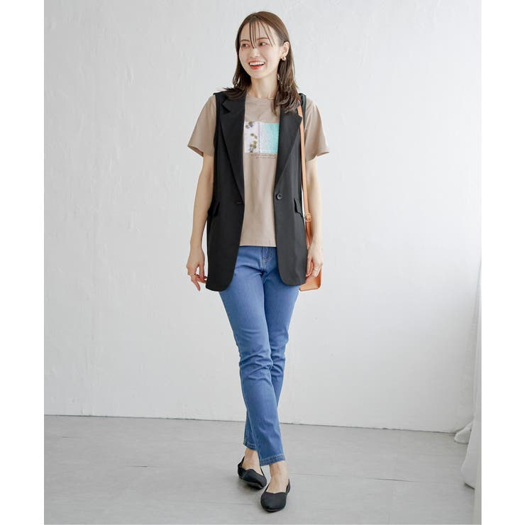 【雑誌InRed5月号掲載】ロゴフォトプリントTシャツ【親子コーデ】 | ikka  | 詳細画像31 