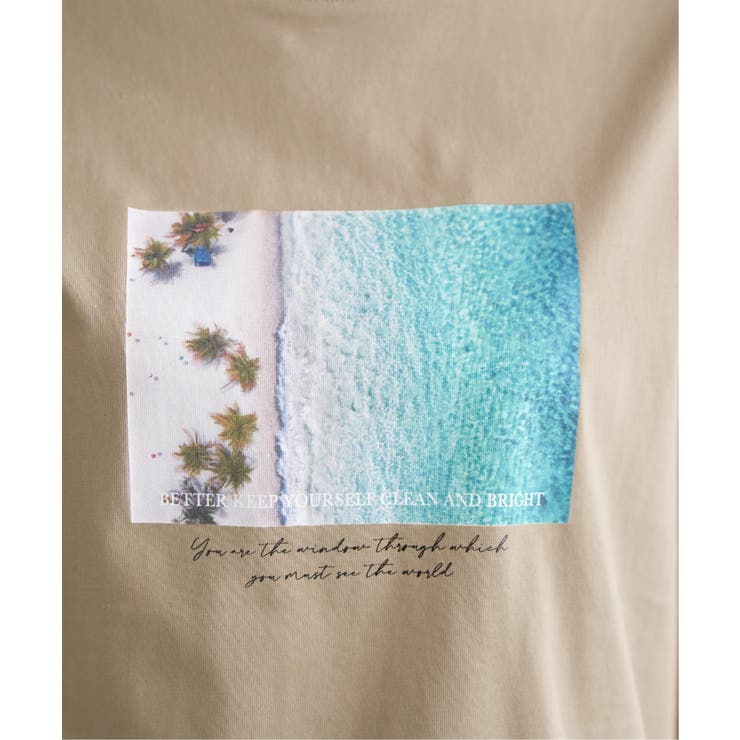 【雑誌InRed5月号掲載】ロゴフォトプリントTシャツ【親子コーデ】 | ikka  | 詳細画像40 